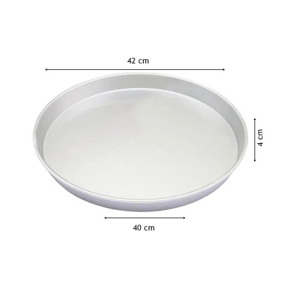 40 cm Yuvarlak Kullan At Tepsi
